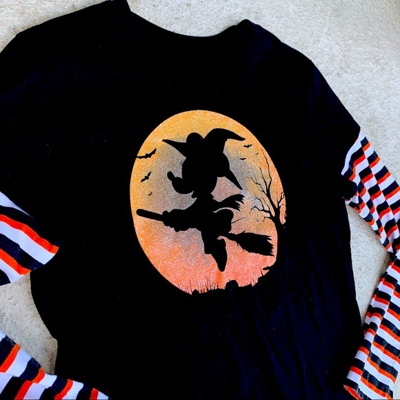 Halloween Mickey Mouse T-shirt Girls Large‎ - Picture 2 of 4